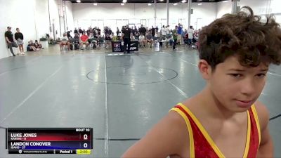 130 lbs Round 4 (6 Team) - Cooper Wogomon, Kansas vs Lincoln Steele, Idaho