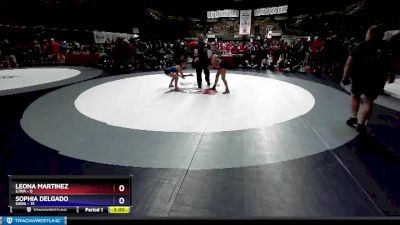 105 lbs Round 1 (4 Team) - Leona Martinez, SJWA vs Sophia Delgado, SAWA