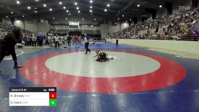 84 lbs Consi Of 8 #1 - Nash Broady, Richmond Hill Wrestling Club vs Darryl Clark, Compound Wrestling