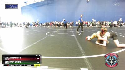 90-95 lbs Round 4 - Benjamin Burke, Bobcat vs Luca DiMartino, Paola