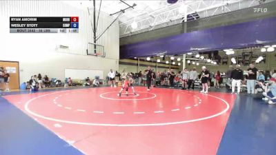 58 lbs Rr Rnd 2 - Ryan Amorim, Morris Fitness Wrestling Club vs Wesley Stott, Compound Wrestling