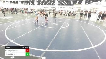 100 lbs Rr Rnd 2 - William Fulgentes, Other Team vs Tyler Rinaldis, No Team