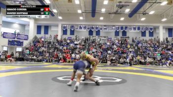 150 lbs Cons. Round 4 - Hunter Hoffman, Taylor vs Ignacio Corona, Napoleon