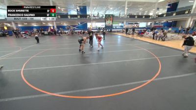 190 lbs Cons. Round 5 - Francesco Salvino, Unattached vs Rock Shurette, Baylor