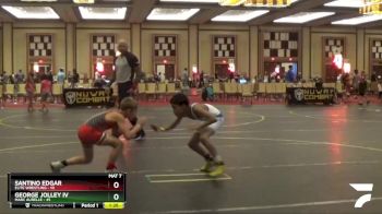 78 lbs Cons. Semi - Santino Edgar, Elite Wrestling vs George Jolley Iv, Marc Aurelle