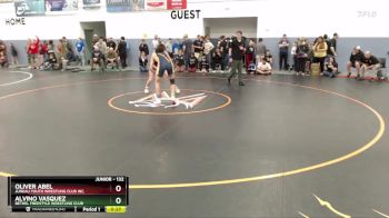 132 lbs Quarterfinal - Alvino Vasquez, Bethel Freestyle Wrestling Club vs Oliver Abel, Juneau Youth Wrestling Club Inc.