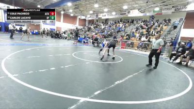 138 lbs Cons. Round 2 - Cole Pacheco, Alta Loma vs Carlos Lacayo, Baldwin Park