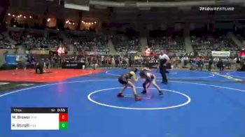 73 lbs Consolation - Mackinzie Brewer, Eierman Elite vs Ryleigh Sturgill, Holland Trained