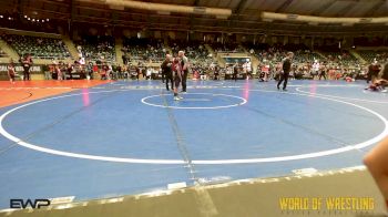 60 lbs 3rd Place - Peyton Grandstaff, Warner Eagles Youth Wrestling vs Gracie Tokarski, Unaffiliated