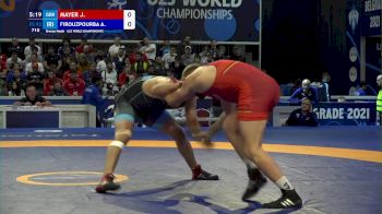 92 kg Final 3-5 - Johannes Mayer, Ger vs Amirhossein Biglar Firouzpourbandpei, Iri