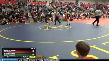 145 B Semifinal - Sadie Burke, Vinton-Shellsburg vs Mardie Berry, Mid-Prairie