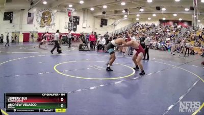 160 lbs Cons. Round 2 - Jeffery Bui, Garden Grove vs Andrew Velasco, Buena