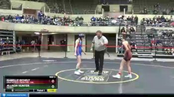 107 lbs Cons. Round 4 - Allison Hunter, Merrill vs Isabelle Eichelt, Gale-Ettrick-Tremp./Mel.-Min.