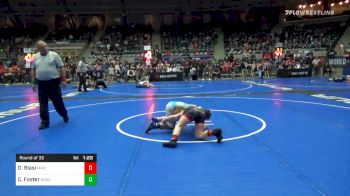 110 lbs Prelims - Drake Blasi, Maize WC vs Caleb Foster, Kenosha Wrestling Academy