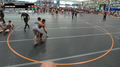 150 lbs Cons. Round 2 - Alexander Shvartsman, Unattached vs Aiden Milam, Unattached