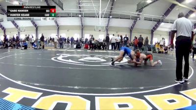 141 lbs Cons. Round 5 - Gabe Hansen, Ohio Northern Univerity vs Hunter Keane, Case Western