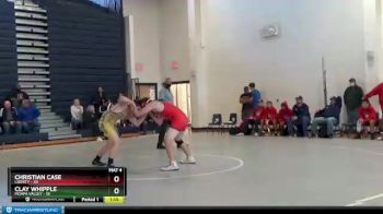 182 lbs Wrestleback 1 - Christian Case, Liberty vs Clay Whipple, Moapa Valley