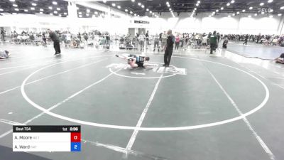 150 lbs Consi Of 8 #2 - Ace Moore, No Team vs Aris Ward, Faito Wc