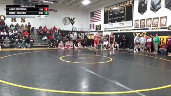 150 lbs Cons. Semi - Kort Steffens, South Winneshiek vs Dutch Hillers, West Marshall