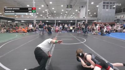 64 lbs Quarterfinals (8 Team) - Jackson Stickle, Mat Assassins White vs Hunter Ha, Cordoba Trained