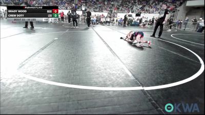 49 lbs Round Of 16 - Brady Wood, Husky WC vs Crew Doty, Lexington Wrestling Club