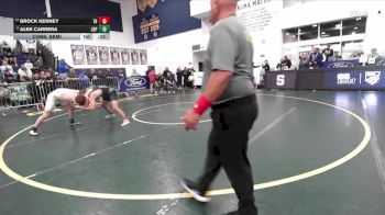 157 lbs Cons. Semi - Alek Carrera, Poly/Long Beach vs Brock Kenney, Trabuco Hills