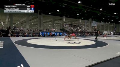 50 kg Semis - Katie Gomez, Titan Mercury Wrestling Club (TMWC) vs Felicity Taylor, Titan Mercury Wrestling Club (TMWC)