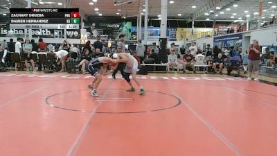 108 lbs Rr Rnd 1 - Zachary Druzba, Parabellum - HSC vs Damien Hernandez, Kraken Red - HSC