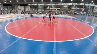 60 lbs Champ. Round 2 - Bryant Fichter, Dickinson Wrestling Club vs Barrett Jackson, Eastside United