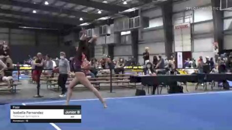 Isabella Fernandez - Floor, Technique Gymnastics - 2021 Region 1 Women's Championships
