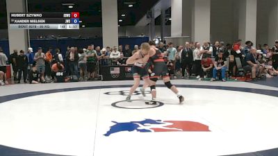 80 kg Cons. Sub-rd Of 32 - Hubert Szymko, South Side Wrestling Club vs Xander Nielsen, Juab Wrestling Club