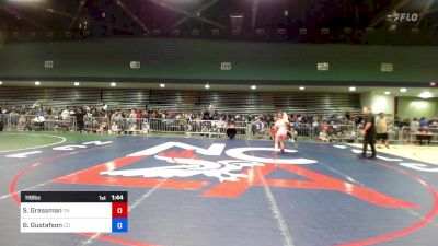 118 lbs Round Of 64 - Senna Grassman, TN vs Brooklynn Gustafson, CO