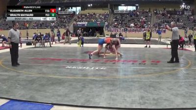 152 lbs Semifinal - Elizabeth Allen, Fort Campbell vs Bralyn Maynard, Pike County Central