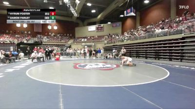 3A 157 lbs Cons. Round 2 - Damon Farley, Emery vs Hyrum Foster, Richfield
