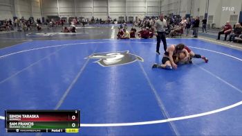 184 lbs 3rd Place Match - Sam Francis, Roanoke College vs Simon Taraska, Norwich