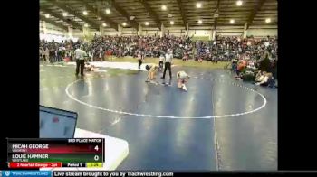 144 lbs 3rd Place Match - Louie Hamner, Westlake vs Micah George, Wasatch