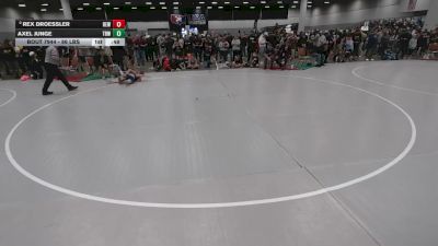 86 lbs Champ. Rd Of 32 - Rex Droessler, RT Elite Wrestling vs Axel Junge, The Best Wrestler
