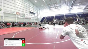 150 lbs Semifinal - Orion Johnsen, No Team vs Darnell Arizaga-Edmond, Sweetland Misfits