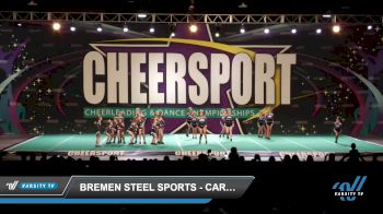 Bremen Steel Sports - Carbon [2022 L1 Junior - D2 - Medium] 2022 CHEERSPORT National Cheerleading Championship