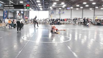 120 lbs Round 5 (3pm Friday) - Mason Pitzen, Team Ohio vs Jonah Hodel, Team VA/USA