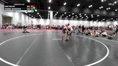 131 lbs Round 4 (6 Team) - Maiz Wallin, NWGA Legends vs Gabriel Gustafson, SC United