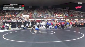 106 lbs Champ. Round 1 - Tommy Proctor, Winfield vs Julian Salcido, Colby Hs