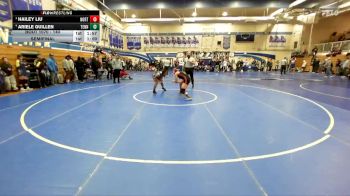 140 lbs Semifinal - Hailey Liu, Northgate vs Ariele Guillen, Tennyson