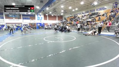 113 lbs Cons. Semi - Karden Nguyen, Marina vs Zeke Sandoval, Bishop Amat