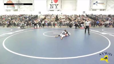 75 lbs Champ. Round 2 - Gavin Portelli, Club Not Listed vs Christian Taylor, Columbia Youth Wrestling Club