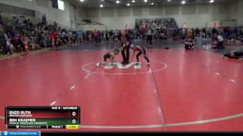 45 lbs Cons. Round 3 - Enzo Ruth, Braham Warriors vs Ben Kraemer, Pursuit Wrestling Minnesota