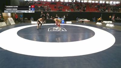 53kg Semifinal - Jasmine Slinn, Cattown WC vs Amber Wiebe, Cattown WC