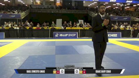 Raul Ernesto Limas vs Isaac Gary Coad 2026 Pan Kids Jiu-Jitsu IBJJF Championship