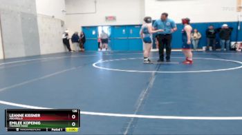 126 lbs Cons. Round 3 - Emilee Kopeinig, Thunder Ridge vs LeAnne Kissner, Pocatello