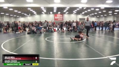 92 lbs Cons. Round 3 - Jelus Bell, Richmond Wrestling Club vs David Couch, Machine Shed Wrestling